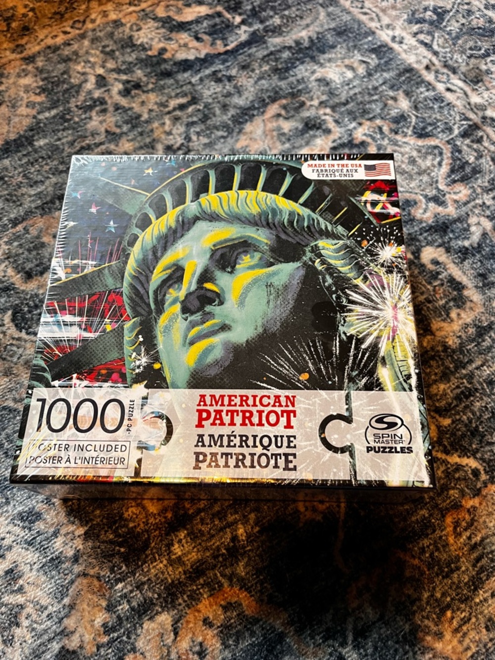 American Patriot 1000-Piece Puzzle by Spin Master – Statue of Liberty Artwork